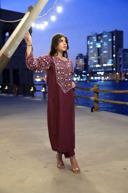 2 PIECE-PRINTED LAWN SUIT #12