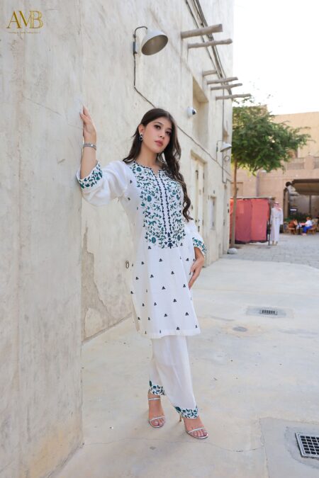 2 PIECE-PRINTED LAWN SUIT #4