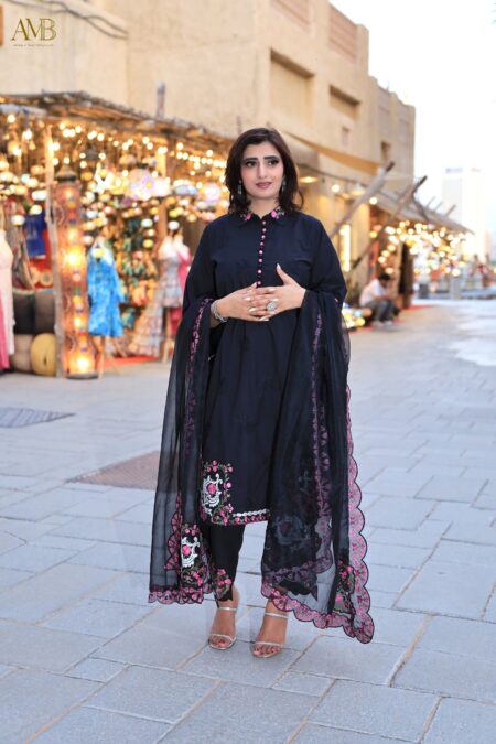 3 PIECE-PRINTED LAWN SUIT #10